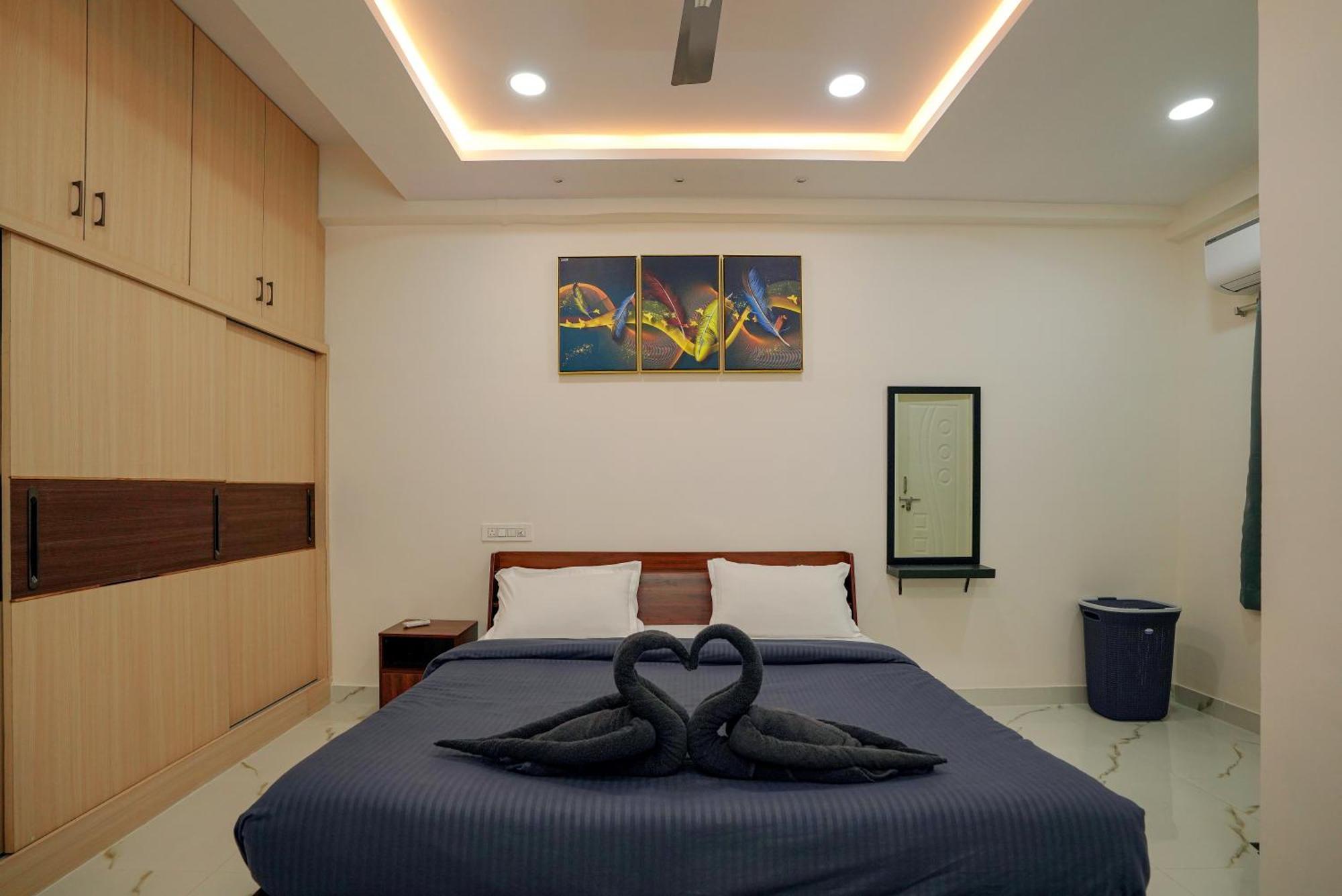 N Cube Serviced Apartments Хайдарабад Экстерьер фото